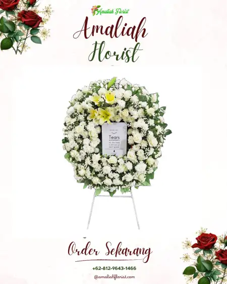 Krans Bunga Duka Sango